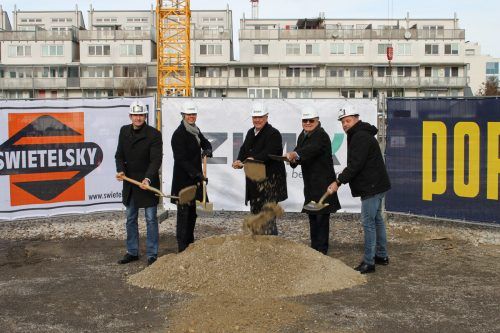 Am Montag fiel der Startschuss für das urbane Neubauprojekt.