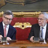 Neue Minister werden angelobt