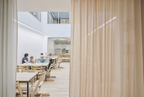 Blick in die Mittagsbetreuung im Kindergarten Campus Bütze. David Schreyer