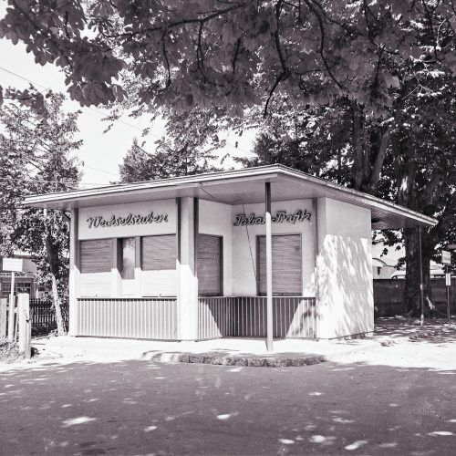Bregenzer, Kiosk am Hafen, 1985