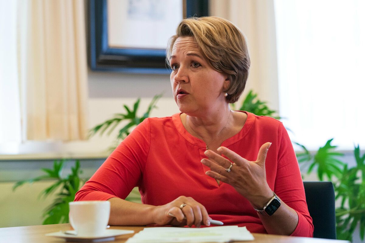 Andrea Kaufmann präsentierte ihr letztes Budget als Bürgermeisterin. ⇒vn