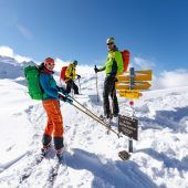 Grenzüberschreitende Powderabfahrten