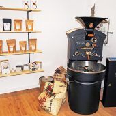 Kaffeerösterei für die Brückenwaage Hard