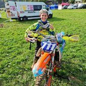 Dornbirner Motocrosser vorne dabei