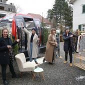 Einkauf in der Gondel