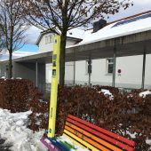 Regenbogenbänkle umgestellt
