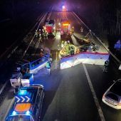 Unfall auf der A14