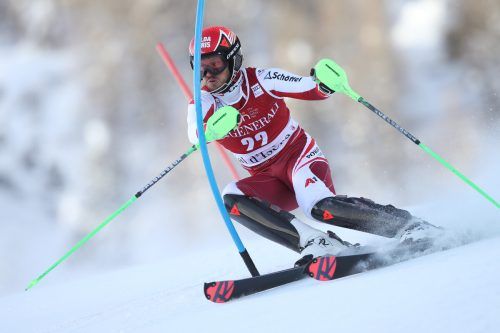 Gar nicht zufrieden war Christian Hirschbühl nach dem Torlauf. gepa