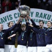 Russen holen sich Davis Cup