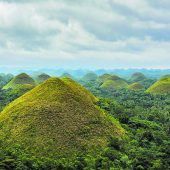 Die Chocolate Hills auf Bohol
