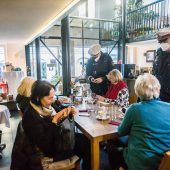 Die Polizei auf Coronastreife