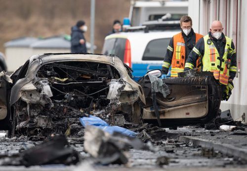 Bei einem Feuer an einer Tankstelle in Hessen sind zwei Menschen gestorben. afp