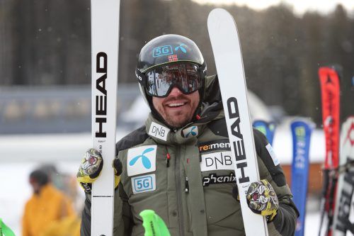 Bereitet sich in Kvitfjell auf Peking vor: Kjetil Jansrud. ap