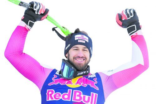 Daniel Hemetsberger schlug in Kitzbühel die Stunde. gepa