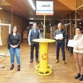 Über 100 Kilometer mit dem Rad gefahren und dafür belohnt worden