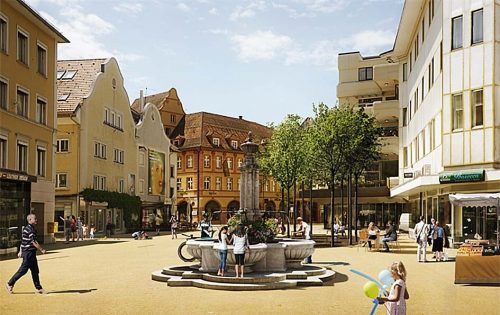 Der Leutbühel wird Zentrum der autofreien Innenstadt.