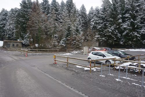 Der neu errichtete Parkplatz bei der Alten Schmiede wird künftig zur Tarifzone A. hapf