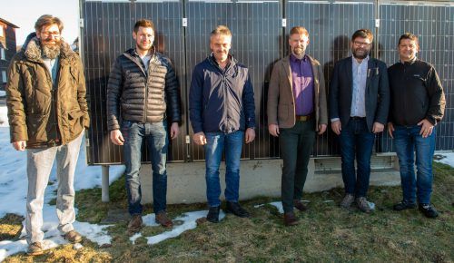 Die Arbeitsgruppe mit Georg Bals, Gebhard Kolb, Bgm. Martin Bereuter, Bgm. Thomas Konrad, Bgm. Gerhard Beer und Mario Nußbaumer leistete intensive Vorarbeiten. me