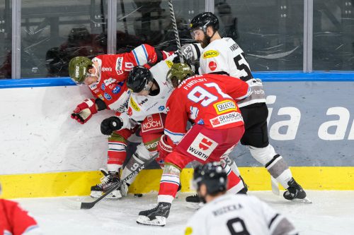 Die Bulldogs verspielten in Bozen eine 3:0-Führung, verschenkten innerhalb von sieben Minuten den Sieg. ©HCB/Vanna Antonello