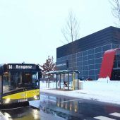 Landbus zündet den Turbo