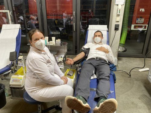 Die Möglichkeit, Blut zu spenden, hat man am kommenden Montag in Bregenz.
