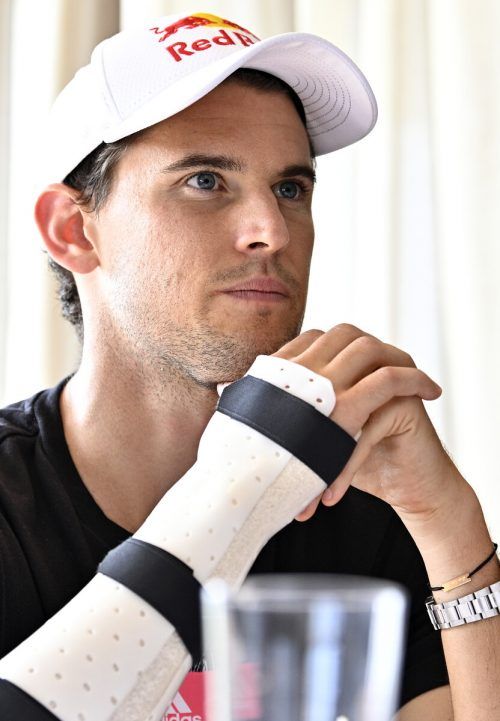 Dominic Thiem hat seit Juni 2021 kein Match auf der ATP-Tour bestritten. apA