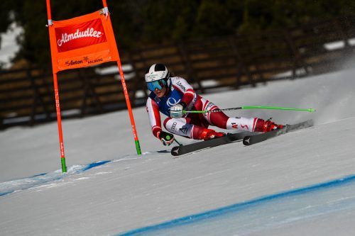 Emily Schöpf war in St. Anton die bestplatzierte VSV-Läuferin. gepa