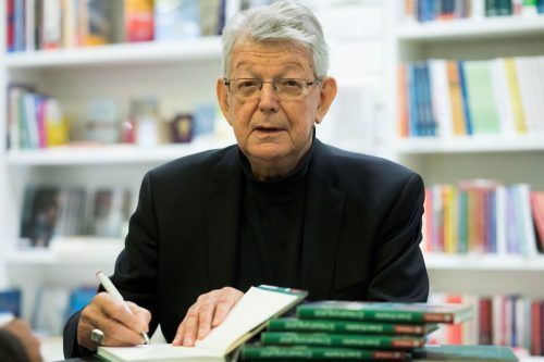 Erwin Kräutler 2019 bei einem Besuch in Bregenz. Jetzt musste er seinen Heimaturlaub unfreiwillig verlängern. Voraussichtlich darf er heute, Freitag, das Spital verlassen. vn/paulitsch