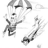 Absprung!