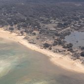 Tonga unter Vulkanasche begraben