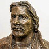 Bronzebüste für Götz George