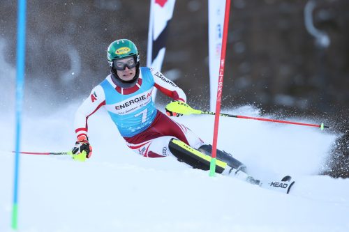 Jakob Greber erreichte beim FIS-Slalom in Thiersee einen Podestplatz. GEPA