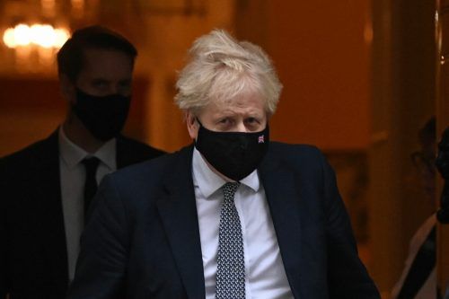 Johnson gerät wegen illegaler Partys in seinem Amtssitz unter Druck. AFP