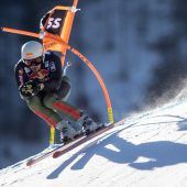 Marcel Hirscher fuhr als Vorläufer über die Streif. »C1