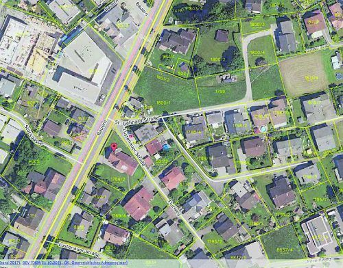 © Land Vorarlberg: data.vorarlberg.gv.at, BEv (DKM); maps4news