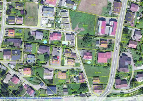 © Land Vorarlberg: data.vorarlberg.gv.at, BEv (DKM); maps4news