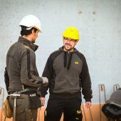 Stolze Lehrlinge: „Das haben wir gebaut!“