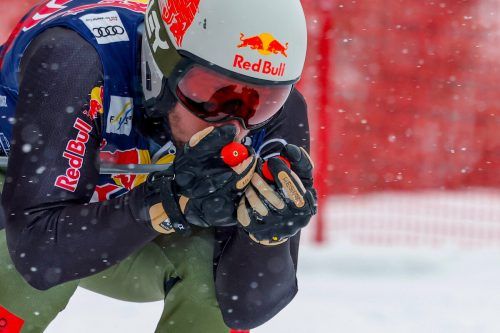 Letzte Abfahrt auf der Streif: Marcel Hirscher geht am Sonntag wieder Tiefschneefahren. gepa