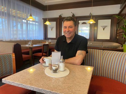 Norbert „Nobi“ Lampacher hat sich mit dem Café Greber einen lang gehegten Traum erfüllt.