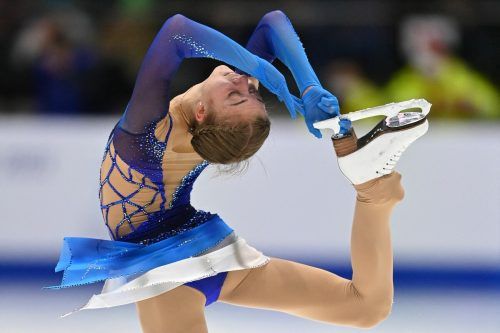 Nicht eine Platzierung, eine gute Leistung ist das Ziel von Olga Mikutina im Olympischen Eiskunstlaufbewerb. apa