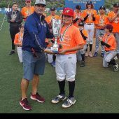 Dornbirn Indian Paul Kerle spielte Baseball mit den Besten