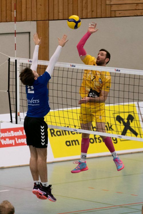 Richard Schaugg war mit 24 Punkten VCW-Topskorer im Spitzenspiel. VN/DS