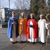 Neujahrswünsche überbracht