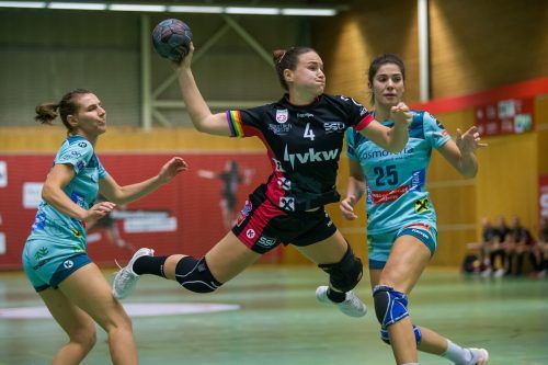 SSV-Goalgetterin Lidiya Kovacheva und Co. sind richtig gefordert. Steurer