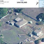Tonga unter Asche begraben