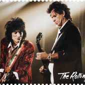 Frankiert mit den Rolling Stones