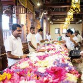 Der Eckzahn Buddhas liegt in Kandy
