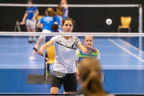 Alexandra Mathis holte Bronze im Einzel und Doppel. VN/Sams