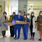 Krapfenlieferung ins Krankenhaus