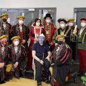 Prinzenpaar beim Seniorenball